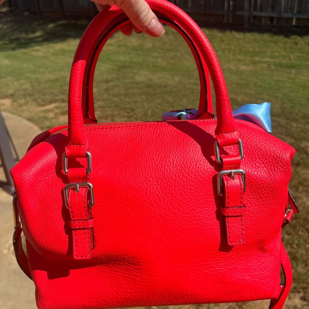 NWOT Kate Spade Coral Jackson Street Leather Crossbody Handbag w/COA - Picture 11 of 15